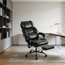 Massage chair, office chair, lounge chair, computer chair, study chair, black