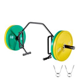 Trap Bar Hex Bar, Open-Ended Frame Hex Barbell, 2-Inch 800 LBS Capacity Shrug Bars with Knurled Grips, Weightlifting and Strength Training Equipm