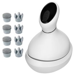 Electric Scalp Massager, Rechargeable Head Massager Hair Growth