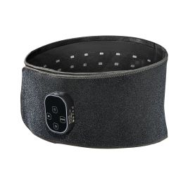 Red Light Therapy Belt for Waist Shoulder, 660nm & 850nm Red Light Therapy Wrap Device with Timer, 80 LED, 3-Level Vibration & 10Hz Pulse