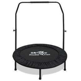 High-Quality Adjustable Foam Handle 1 Mini Trampoline 40" - Supports Up To 400lbs