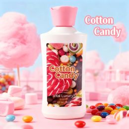 3 Fl.oz.Japanese Cherry Blossom And Others Scented Body Lotions Long-lasting Moisturizing Suitable For Dry And Rough Skin, And Can Be Used On Han (Option: Cotton Candy)