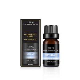Organic Essential Oils Set Top Sale  Natural Therapeutic Grade Aromatherapy Oil Gift Kit For Diffuser (Option: Bergamot essential oil)