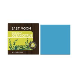 East Moon Ocean Citrus Bath Soap, For Men Gentle Clean Oil Control Refreshing Stay Fragrant Body Bath Soap (Option: 100g-108g-2.44*2.44*1.06inch)