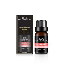 Organic Essential Oils Set Top Sale  Natural Therapeutic Grade Aromatherapy Oil Gift Kit For Diffuser (Option: Rosemary essential oil)